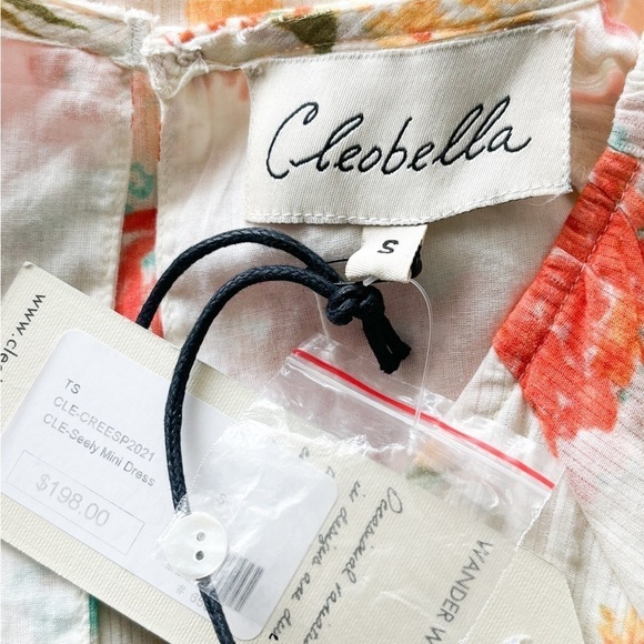 Cleobella Seely Mini Dress Size Smsll - Picture 8 of 9